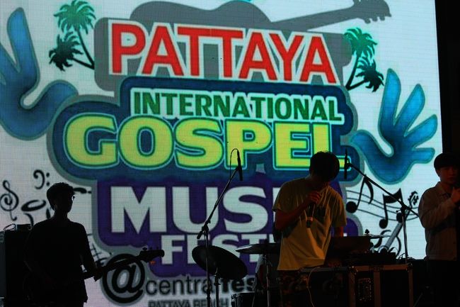 【PATTAYA INTERNATIONAL GOSPEL MUSICS FESTIVAL】<br />3日間、昼夜開催