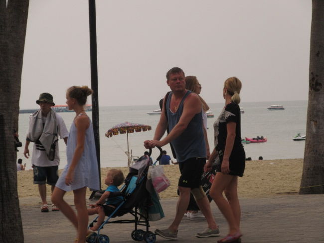 のんびり散歩....。