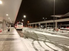 空港バスで旭川駅へ向かう。
小雪が舞っていた。てか良く雪に遭遇する。（好きだから良いけど）