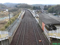 月ヶ瀬口駅
月ヶ瀬の梅林が目当てでしょうか、大勢下りました。