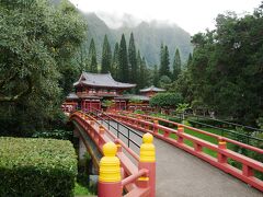 海岸沿いをたぶんぐるっと回って(途中、寝ちゃったのでよくわからず)、続いて平等院に来ました。