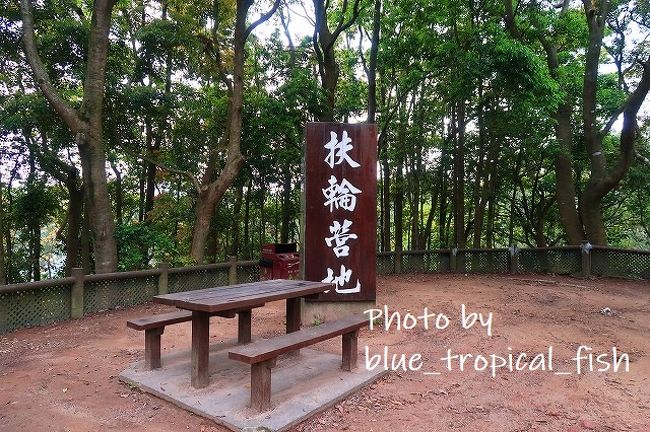 そしてここに出ました。キャンプサイト。<br /><br />ここから数段階段を上ると先ほどの櫻花園に到着です。