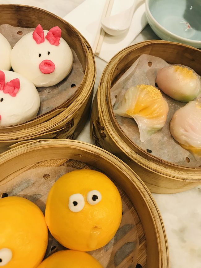 かわいーーー！笑<br />でも見掛け倒しではなく、ちゃんと美味しかったです。特にエビ蒸し餃子。また食べたい！