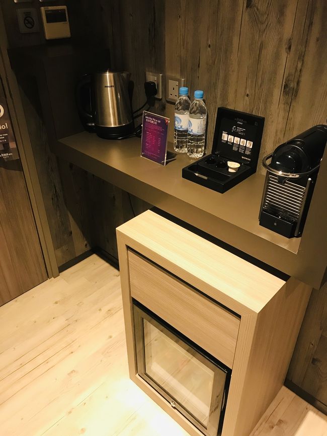 ドリンクは全てタダ✨しかもネスプレッソあり！