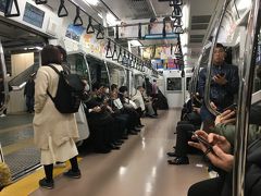 電車での移動