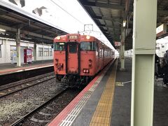 松江駅

ＪＲで玉造温泉駅へ行く