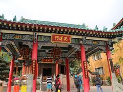 孔子を祀った麟閣。