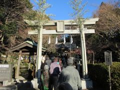 御来光を眺めた後、今年も地元の貫井神社に初詣