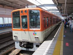 続いては阪神電車の急行に乗ります。