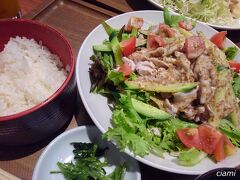 6/9

大好きな豚しゃぶサラダ、雰囲気変わってる。

おいしいけど、野菜のカットがおっきすぎて、ちょっと食べにくかったな。