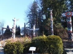 スタンレーパーク内のトーテムポール（Totem poles）