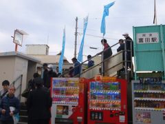 徳島駅隣の阿波富田駅で下車、マラソン会場最寄駅です。徳島県庁最寄駅、市街地のど真ん中ですが、無人駅です。当日は駅員いましたが。