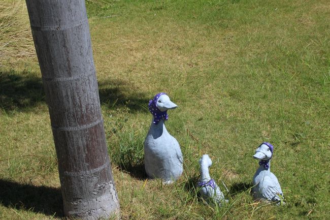 ☆Bundhaya Villas ,  Pattaya Beach @ Koh Lipe Thai<br /><br />ここにもアヒルの置物がありました。