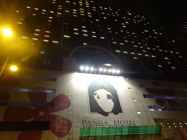 22時半ごろパンダホテルに戻ってきました。2日目はこれにて。