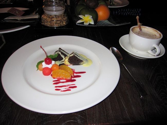 デザートも付いて美味しかった<br />いい夢見てます<br />＜5日目へ続く＞<br />