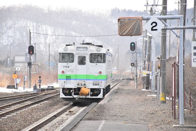 次は音別駅<br /><br />白糠14:25発の帯広行き列車に乗り、2つ目の音別駅で降ります。<br />