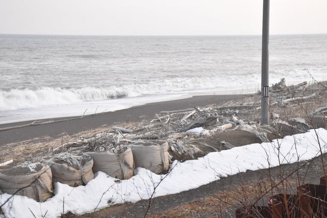 音別海岸（車窓）<br /><br />今日、ここを通るのは5回目。<br /><br />
