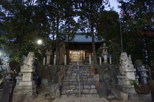 本殿は小山の上にあると思ったら、これは新溝古墳という古墳の上なんですね。そして、この古墳の石室の巨石が磐座信仰の磐座とされ、岩倉市の名の由来となっているんだとか。古墳の周囲は後で作られた石垣があったり、古墳の保存としてはメチャクチャですが、神社となっているので仕方ないかもしれません。