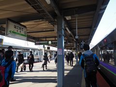 終点函館駅へ到着です。