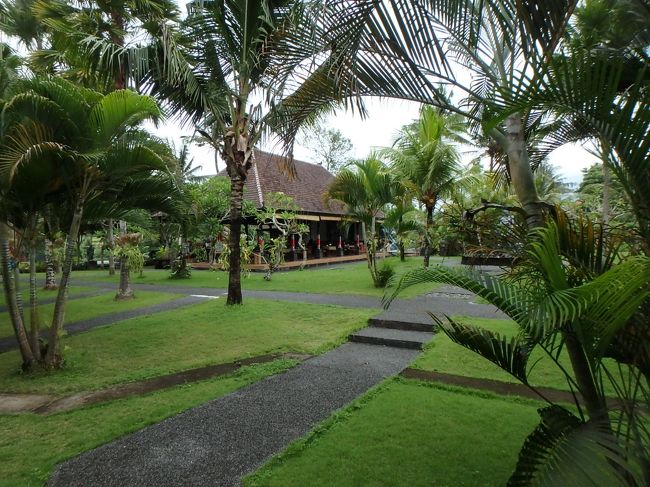 朝食ルームです。っていうか東屋