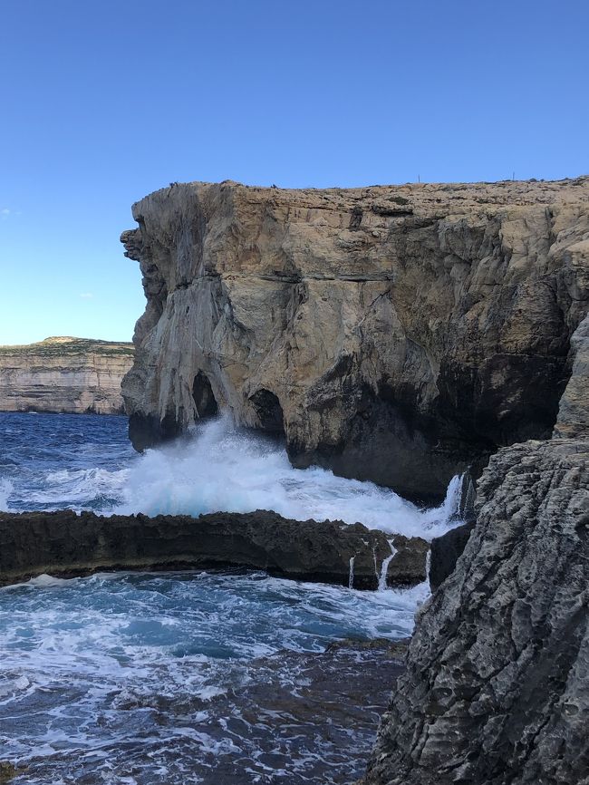 圧巻 ゴゾ島 崩落アズールウィンドウ ブルーホール 19 2 13 6日目 ゴゾ島 マルタ の旅行記 ブログ By Honeyさん フォートラベル