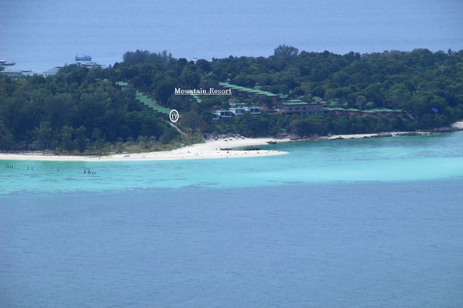 ☆Chado Cliff No,２ View Point , Koh Adang @ Mu Koh Lipe Thai<br /><br />我が定宿のMountain Resortが真正面に見えます。<br /><br />
