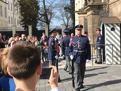 プラハ城の衛兵交代式