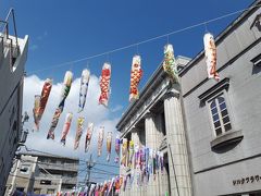 大正浪漫夢通り。
この時初めてろまん君の名前の由来を知る。