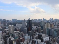 さすが40階。眺めが良い。
正面に皇居や東京タワーが。