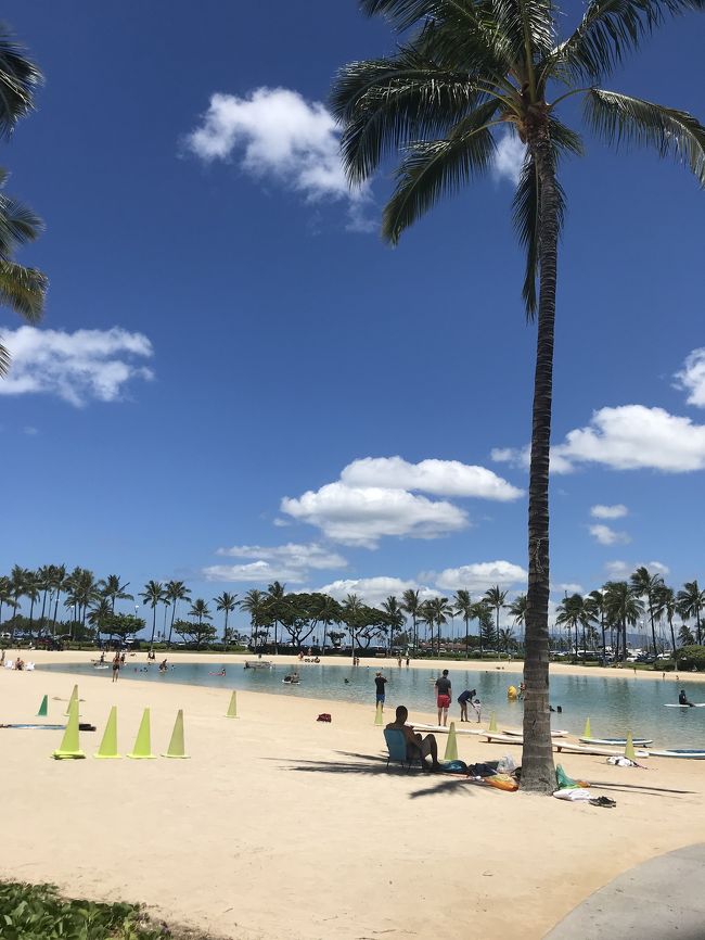 ラグーン😊<br />ヒルトンハワイアンビレッジですねー<br />目的はここではないんですけど<br />せっかくなのでお散歩がてら通りました✨