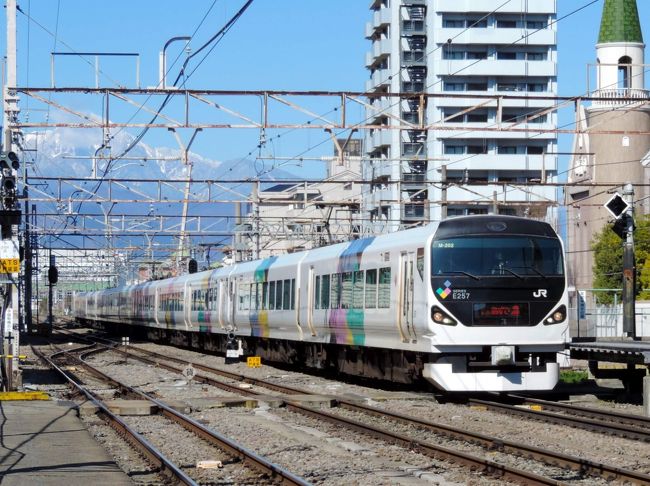 田町電車区 東海道本線 185系 側面方向幕 行先幕 快速相模湖 大