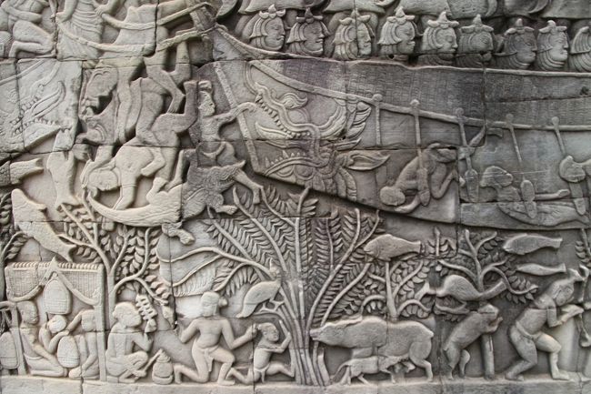 ワニがいます。