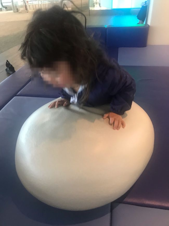 第2ターミナル出国後のキッズエリア。