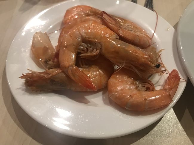 ずっとはまって食べていた海老。