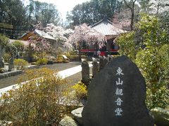 とらや工房の駐車場から見えるが、すぐそばに東山観音堂がある。