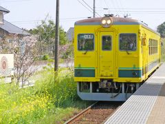 少し待つと、ちょうど列車が入ってきました！
とりあえずホームに停車した姿を撮る！([+]Д・)