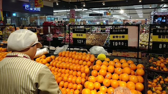 きれいに陳列されています