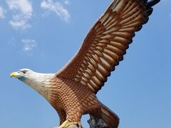 大鷲だけにちょーでかい！セルカするときに頭の上にこれがくるように撮影したら結構面白かったです。