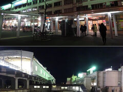 　真っ暗な中列車を乗り継ぎ、辿り着いた街は新潟。この晩はここでお泊まり。

　新潟駅は高架化工事の真っ最中。駅舎内が迷路のようで軽く迷ってみたり。