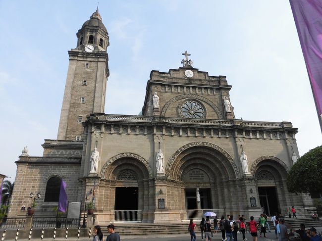 19春 マニラ 初フィリピン イントラムロスの城壁とマニラ大聖堂 マニラ フィリピン の旅行記 ブログ By はんけんさん フォートラベル
