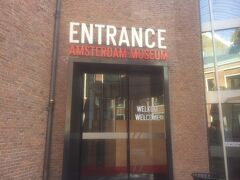 翌日は、アムステルダム博物館から！１人10ユーロとやや高かったですが、音声ガイドつきだったのはよかったです。