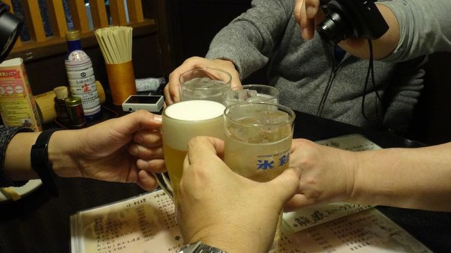 あらためましての<br /><br />「かんぱ～い」<br /><br />今度はテイク１で決まります。