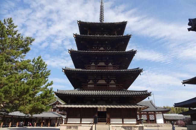 「隠された十字架・法隆寺論」に導かれて、明日香・斑鳩で車中泊(7/7)法隆寺の謎を見て歩く