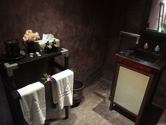 シャワー浴びるかなと思ったら、なかった。