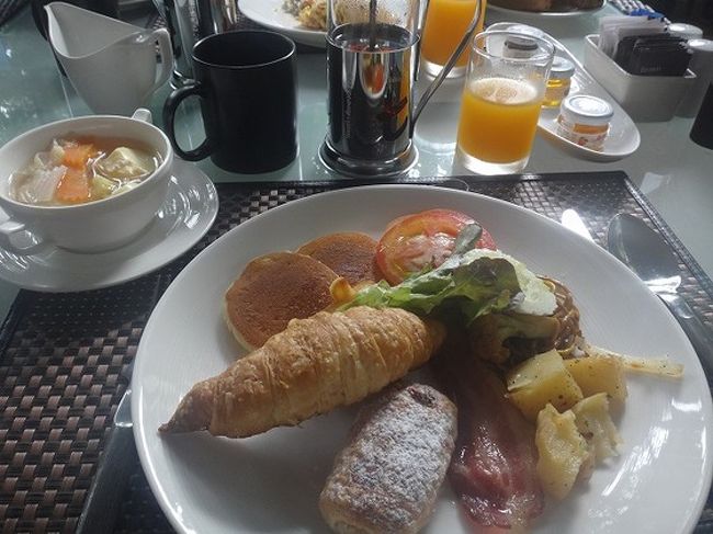 洋食な朝食にしてみた