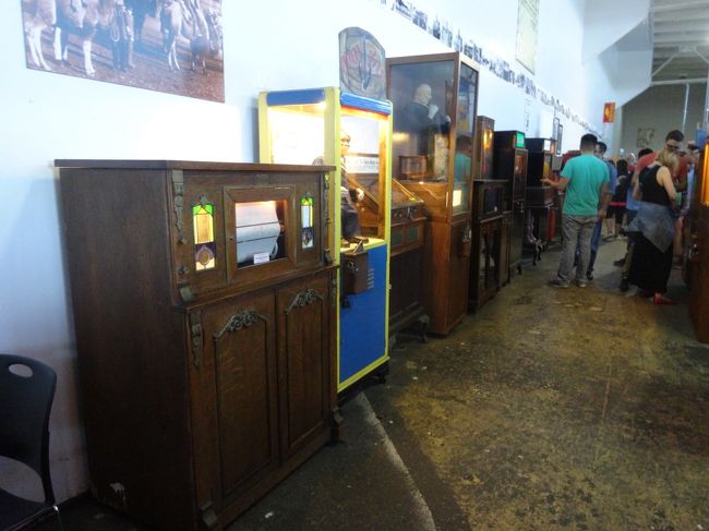 レトロゲーセン。<br />貴重品の数々。