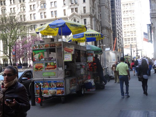 ホットドックスタンド。お世話になりました。