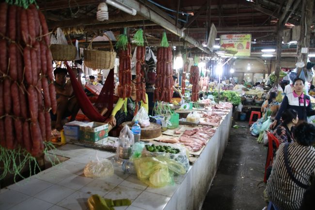 吊るされたソーセージ？