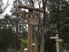 10:40　宝登山山頂に到着