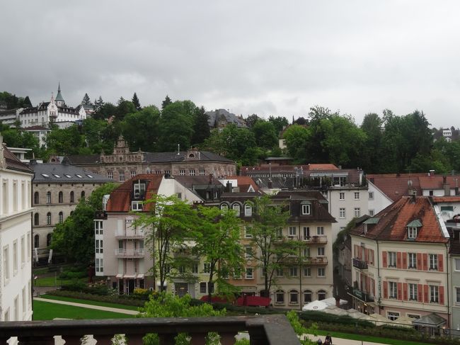 バーデンバーデンの街並み。
